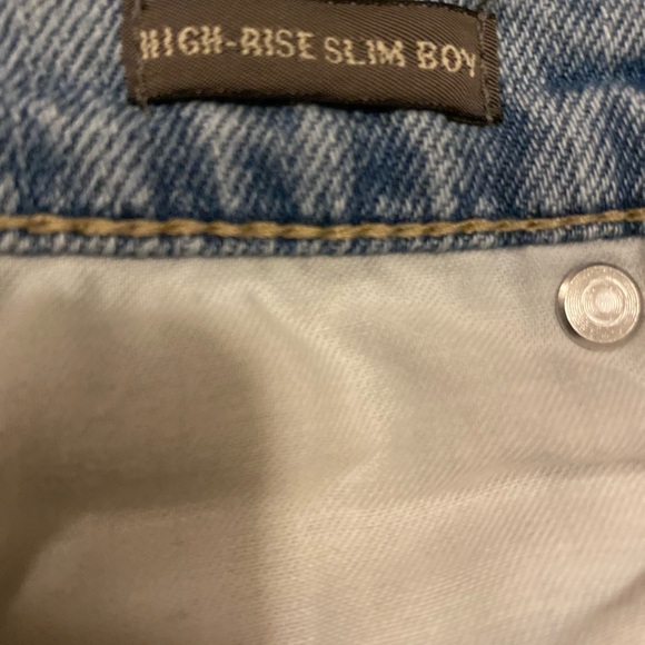 POINT SUR J.Crew Women's High Rise Slim Boy Jeans sz 24 - Picture 11 of 15